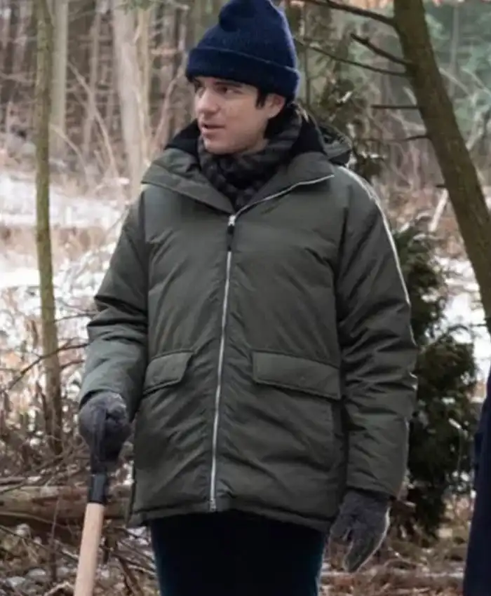 Celebrity Felix Bell TV Series In The Dark S02 Green Jacket
