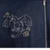 Celio x Pokemon Blue Satin Varsity Jacket