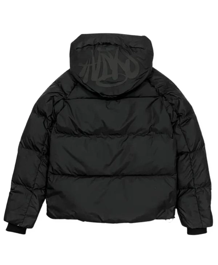 Central Cee Syna World Logo Blackout Puffer Jacket - Image 2