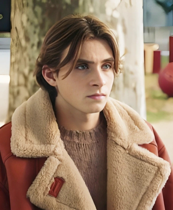 César Verneuil ICI TOUT COMMENCE Shearling Car Coat - Image 2