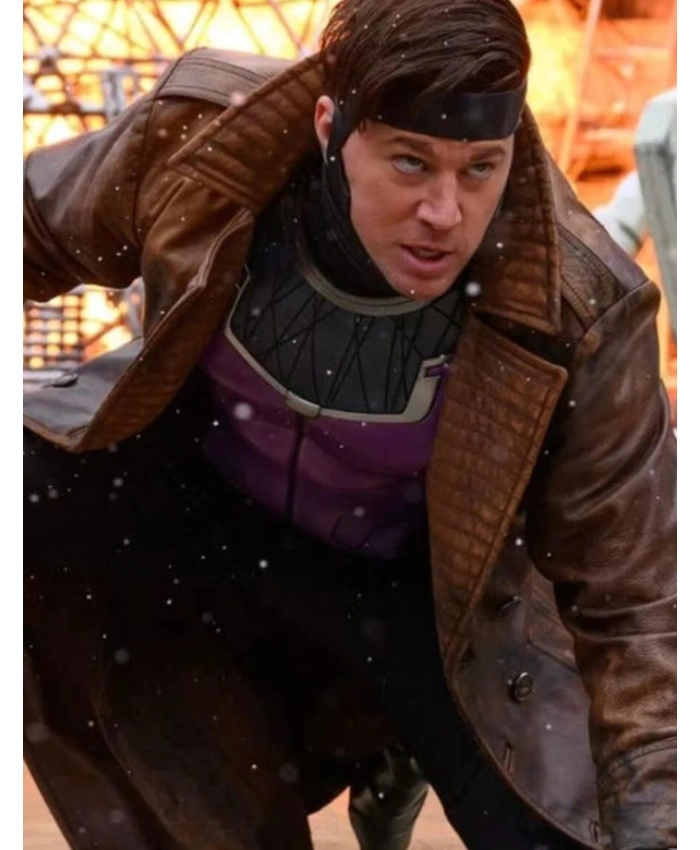 Channing Tatum 2026 Avengers Doomsday Gambit Trench Coat
