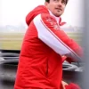 Charles Leclerc Scuderia Ferrari 26 Red Track Jacket