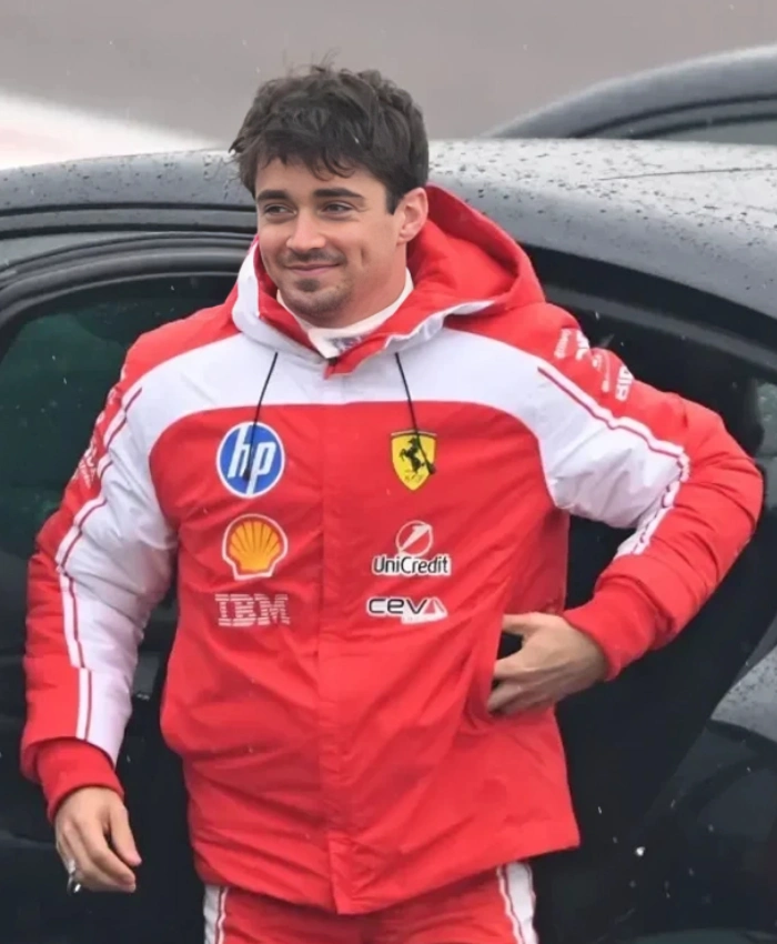 Charles Leclerc Scuderia Ferrari HP F1 Shakedown Jacket