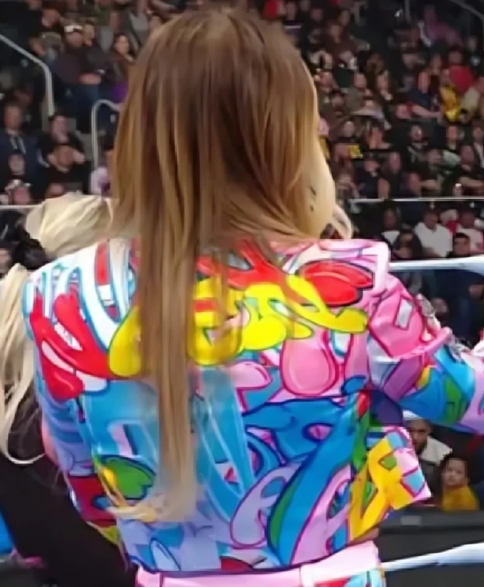 Alternative view of Charlotte Flair SmackDown Cropped Jacket