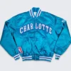 Charlotte Hornets 90s Blue Varsity Jacket