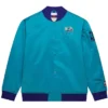 Charlotte Hornets OG 3.0 Lightweight Teal Blue Varsity Jacket