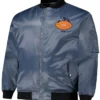 Chicago Bears Charcoal Bomber Jacket