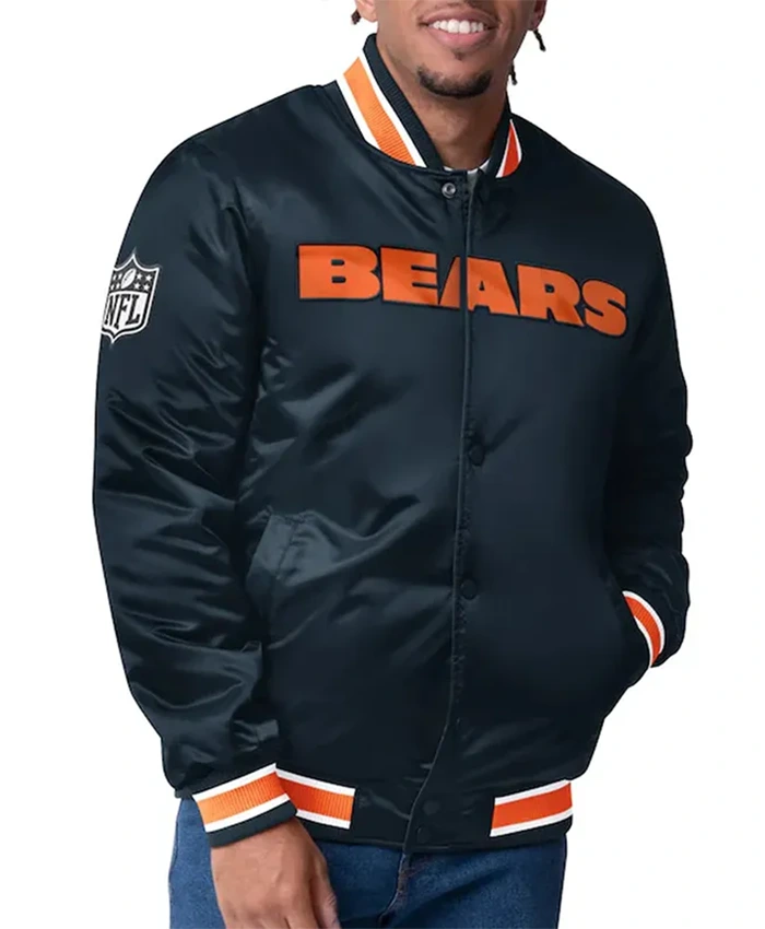 Chicago Bears Closer Varsity Jacket