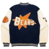 Chicago Bears Full Snap Letterman Varsity Jacket Shop In Sale