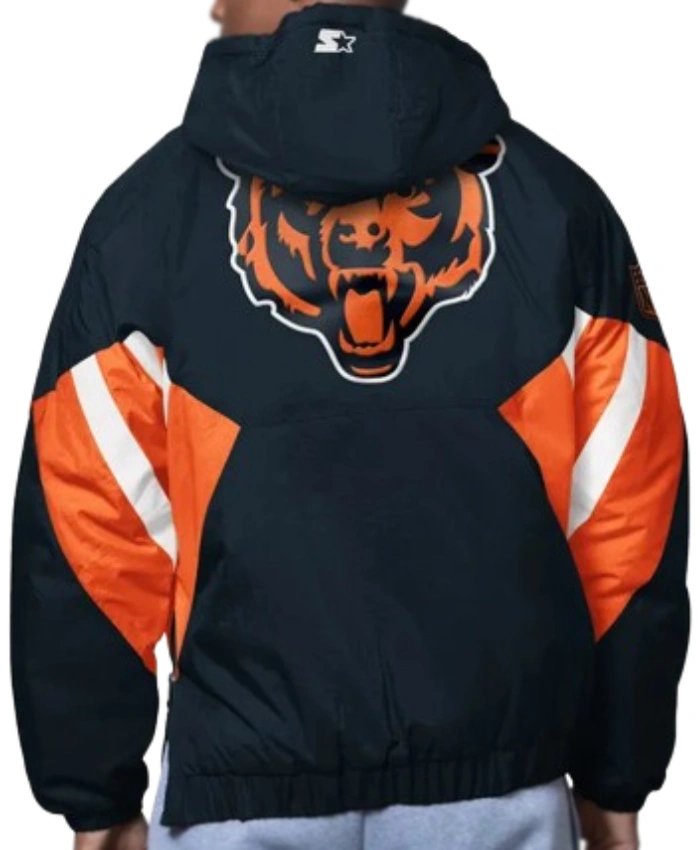 Chicago Bears Line Up Breakaway Pullover Jacket