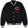 Chicago Bears Logo Select Black Varsity Jacket