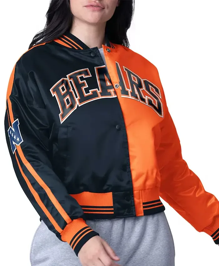 Chicago Bears Zone Blitz Varsity Jacket