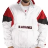 Chicago Blackhawks White Pullover Jacket