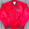 Chicago Bulls 1990s Locker Line Red Varsity Jacket