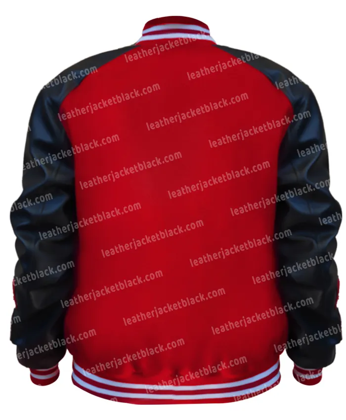 Chicago Bulls 80s Red Varsity Jacket For Men And Women