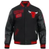 Chicago Bulls Area Code Classic Varsity Jacket