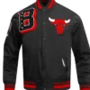 Chicago Bulls Mashup Classic Varsity Jacket