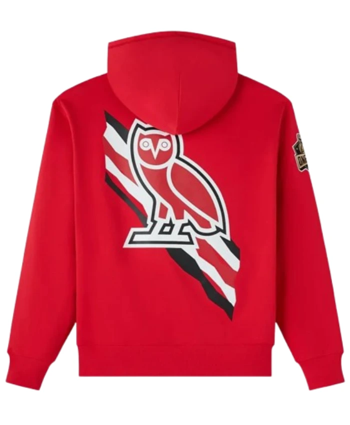 Chicago Bulls OVO Red Hoodie