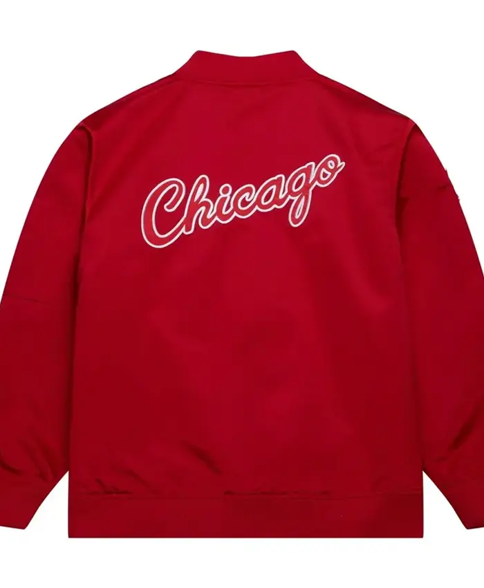 Chicago Bulls Vintage Satin Bomber Jacket