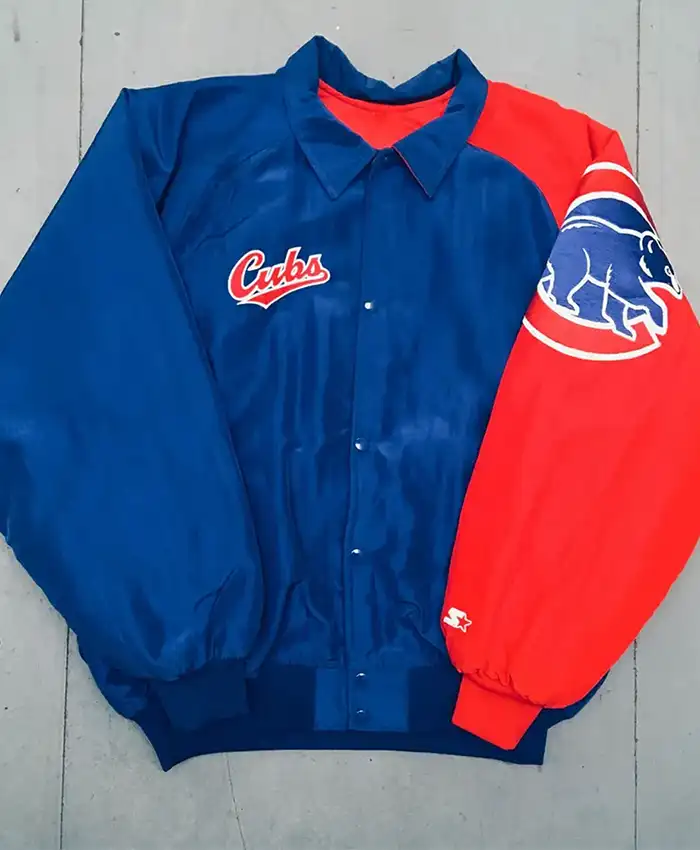 Chicago Cubs 1990s Coachs Dugout Varsity Jacket