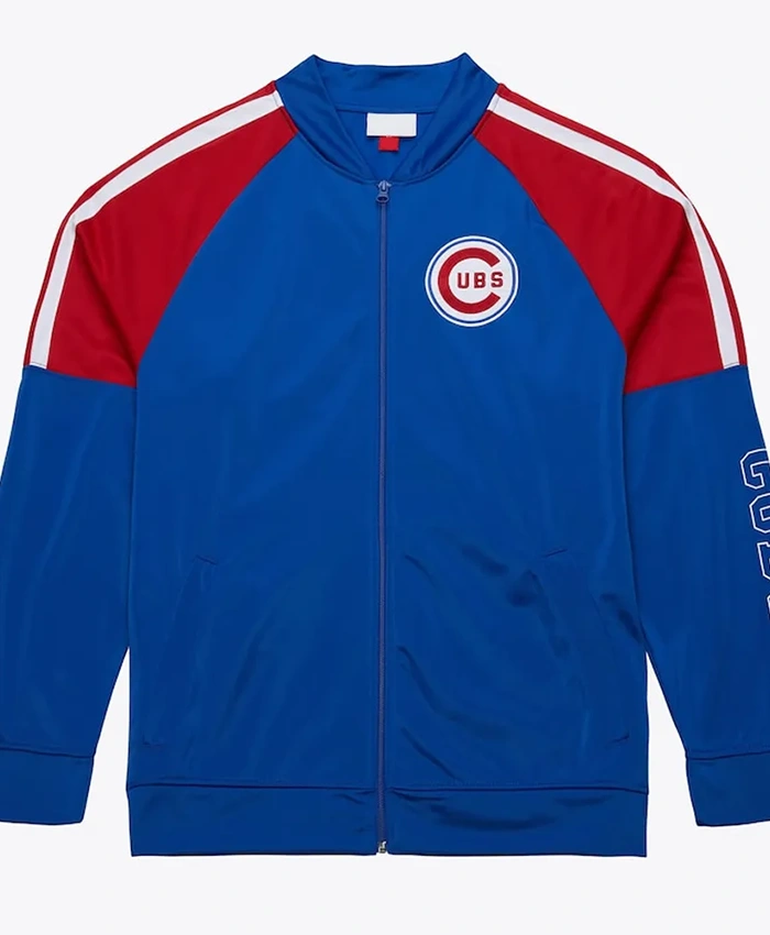 Chicago Cubs Full Zip Track Jacket