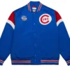 Chicago Cubs Heavyweight Royal Blue Varsity Jacket