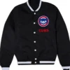 Chicago Cubs Logo Select Black Varsity Jacket