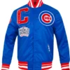 Chicago Cubs Mashup Classic Blue Varsity Jacket