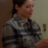 Chicago Fire S13 Hanako Greensmith Wool Plaid Jacket