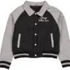 Chicago White Sox Black And Grey Throwback Jacket