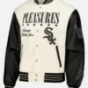 Chicago White Sox Pleasure White Varsity Jacket
