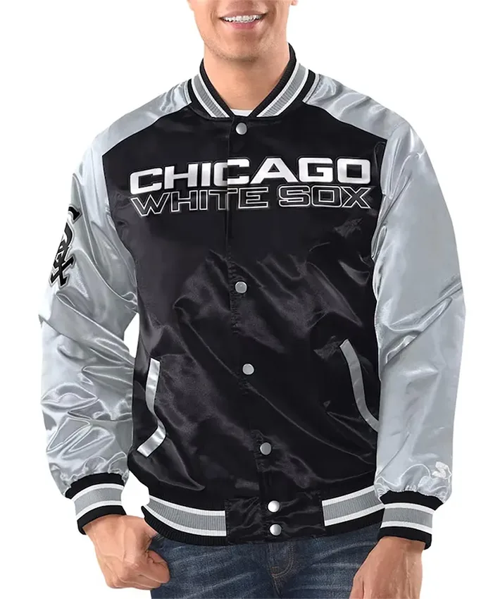 Chicago White Sox Renegade Letterman Varsity Jacket