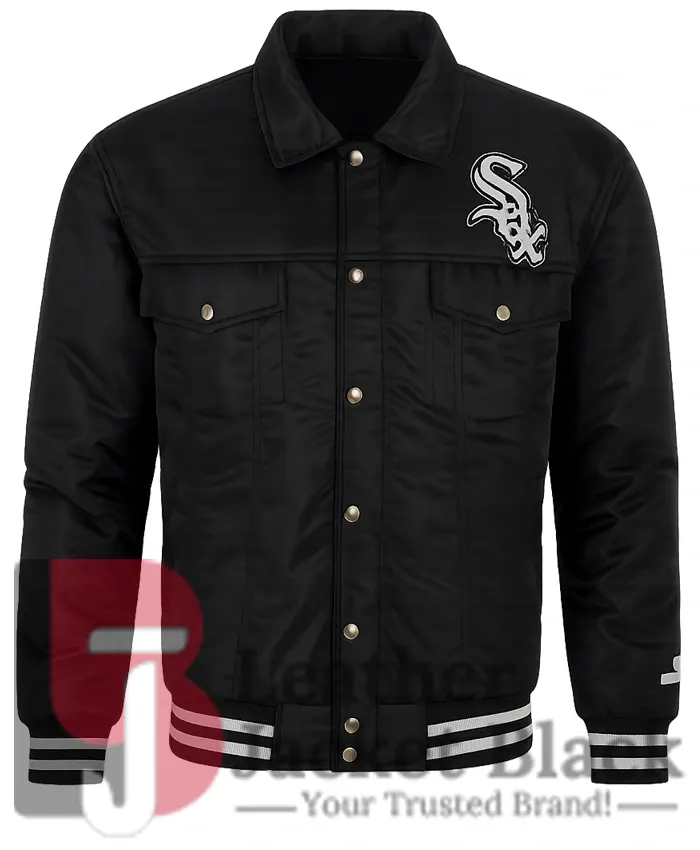 Chicago White Sox Varsity Black Jacket
