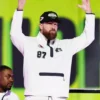 Chiefs Super Bowl LIX Opening Night Tech White Jacket