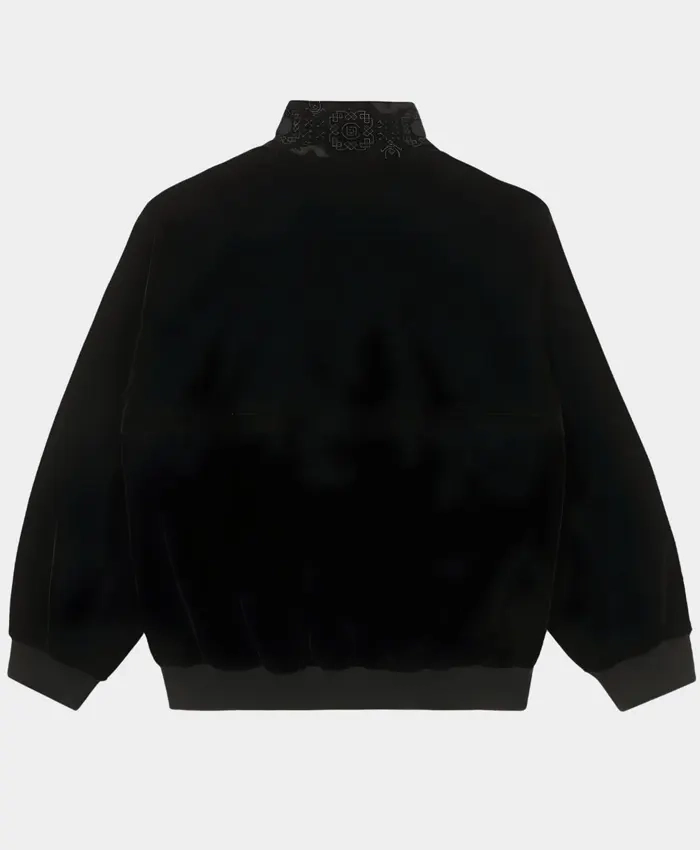 Chinese New Year Black Velvet Jacket - Image 2