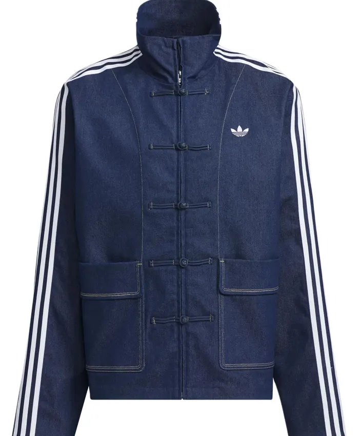 Chinese New Year Denim Blue Jacket