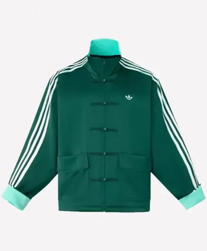 Chinese New Year Green Fleece Jacket