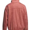 Chinese New Year Leather Red Jacket