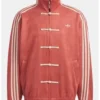 Chinese New Year Red Leather Jacket