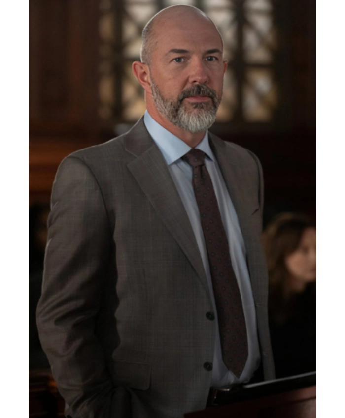 Chris Damaso Law And Order 2025 Eric Lange Grey Blazer