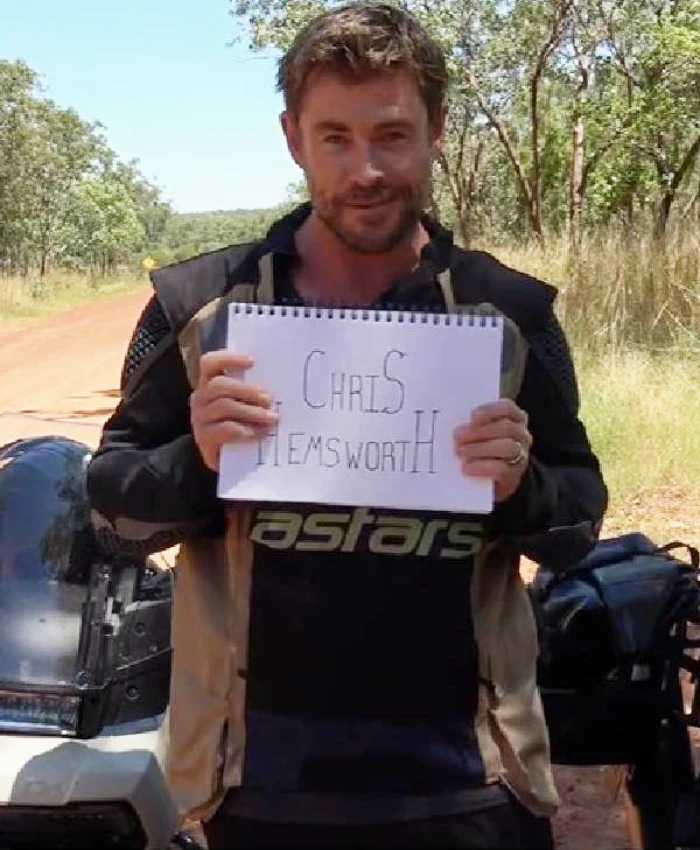 Chris Hemsworth A Road Trip To Remember Riding Jacket