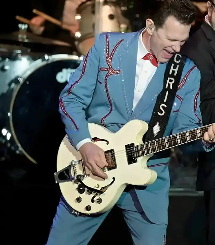 Chris Isaak Coruna Sounds Blue Suit