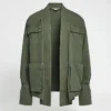 Christa Miller Shrinking S03 Green Jacket