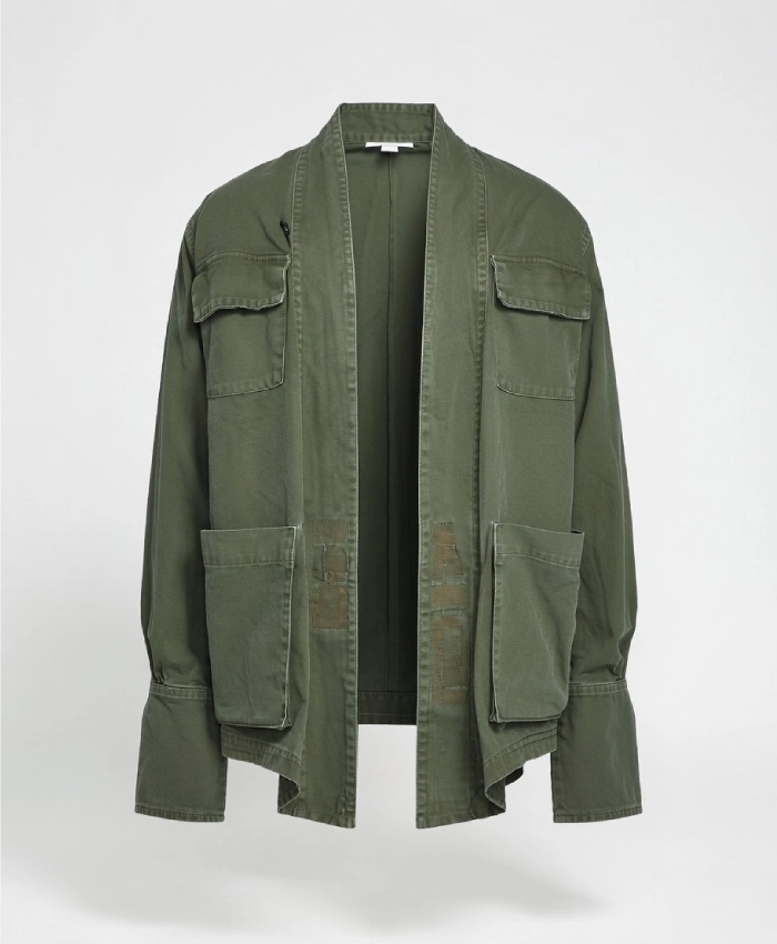 Christa Miller Shrinking S03 Green Jacket