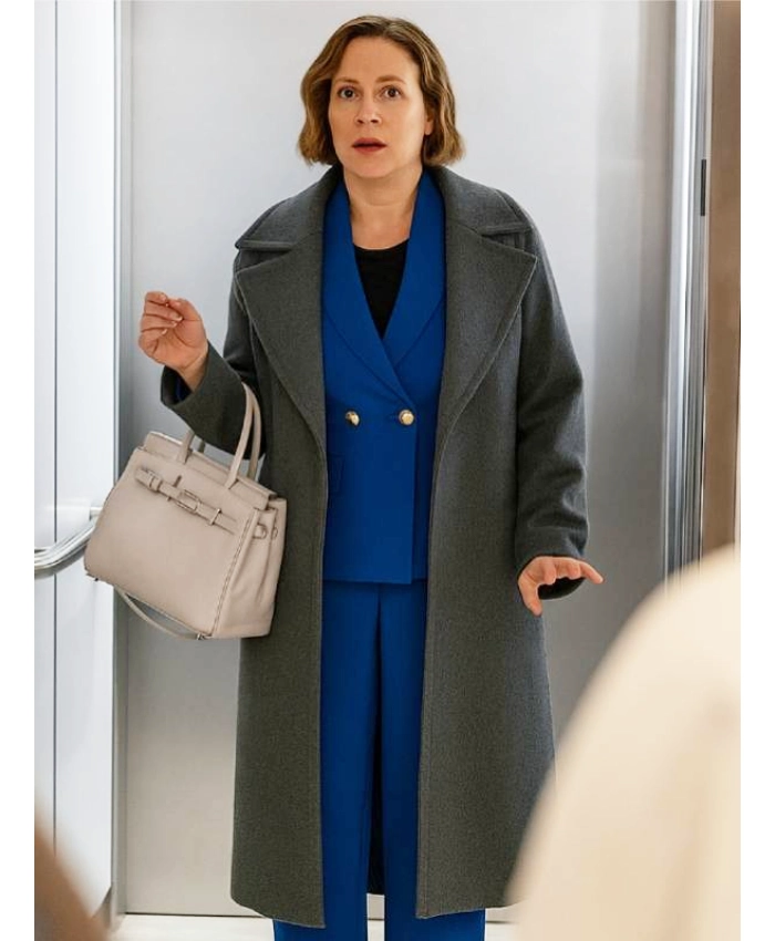Christmas Above The Clouds 2025 Erin Krakow Grey Coat