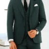 Christmas Forest Green Suit
