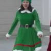 Christmas On Duty 2025 Janel Parrish Green Elf Costume