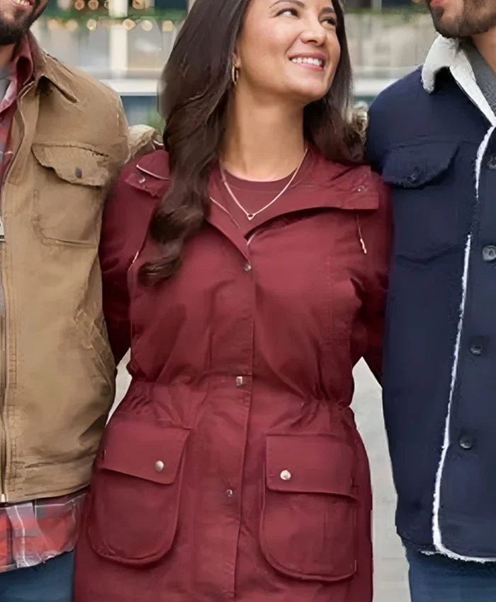 Christmas Under The Lights Heather Hemmens Parka Jacket