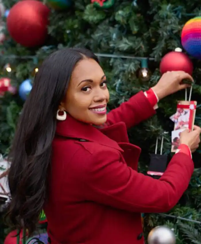 Christmas With A Kiss Mona Red Jacket