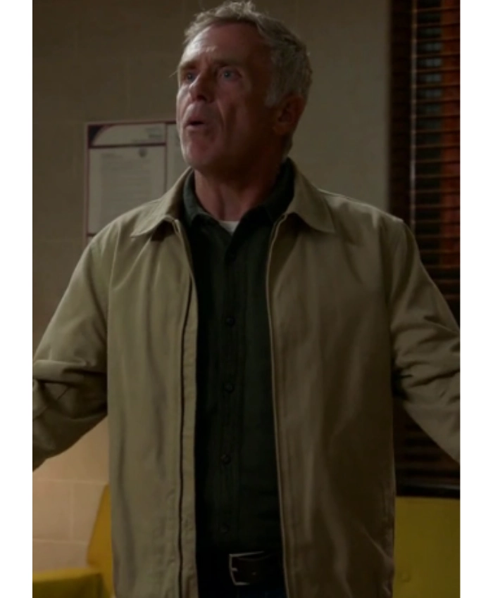 Christopher Herrmann Chicago Fire S14 David Eigenberg Cotton Jacket